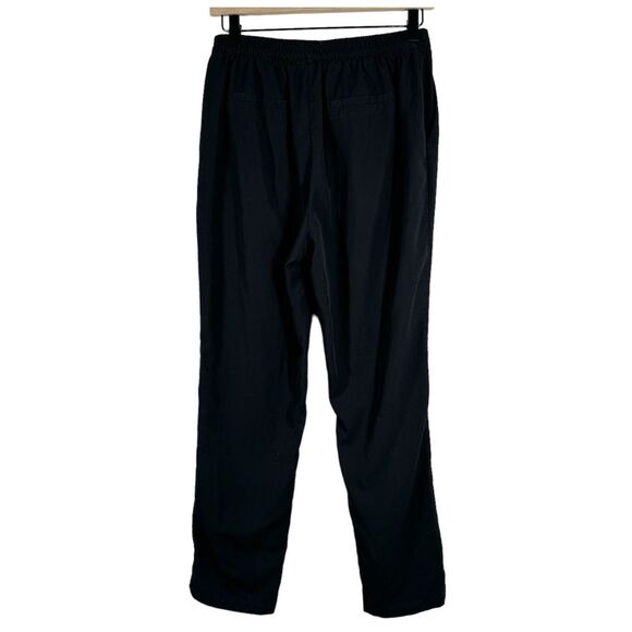 Marine Layer Women's Black Allison Straight Leg Pants Medium Style 13541 - Picture 5 of 8